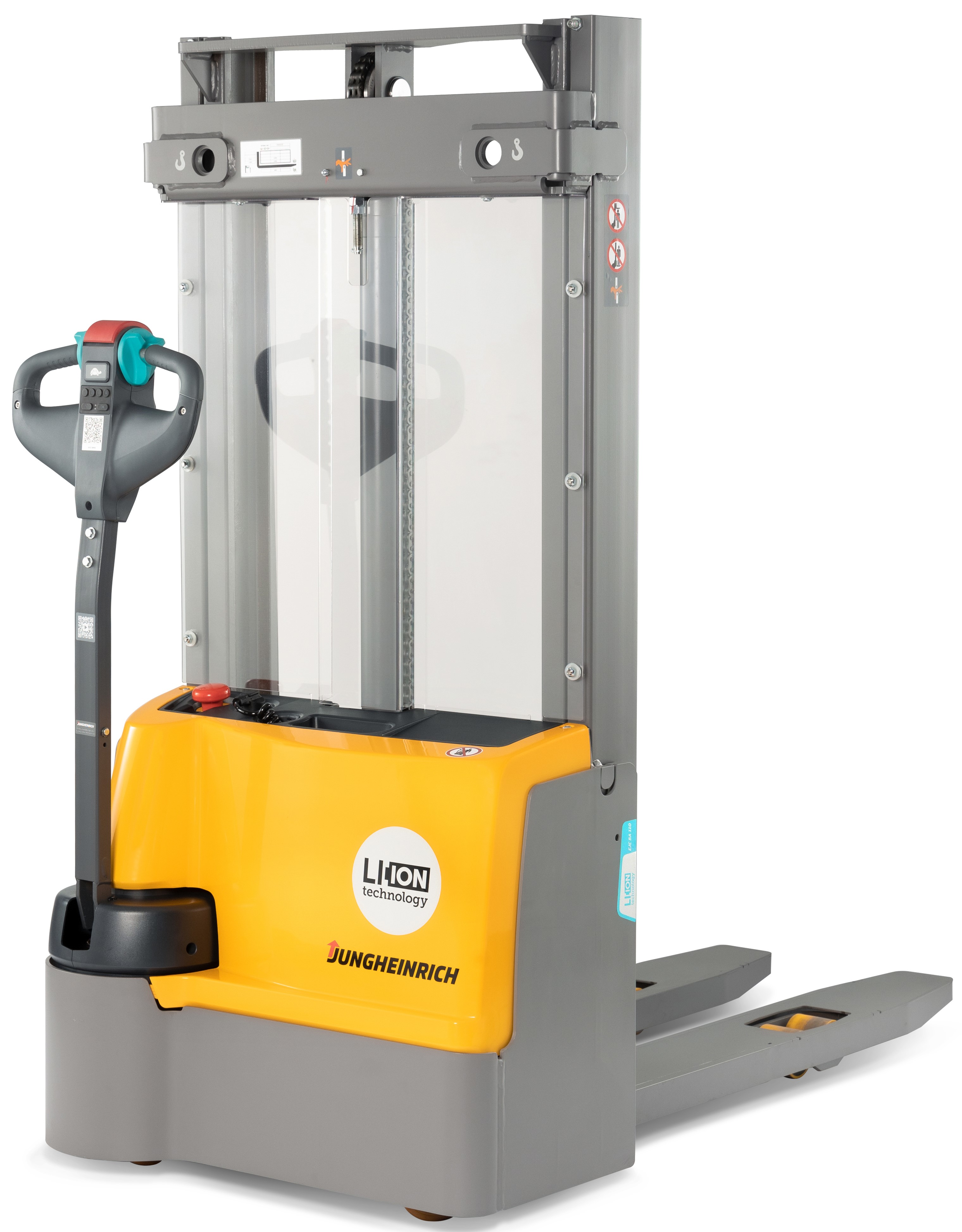 electric pedestrian stacker